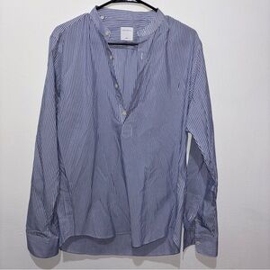 SANDRO Half Button Down Size Medium
